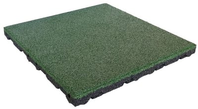 IVOL Rubber tegel 75 mm - 50 x 50 cm - Groen