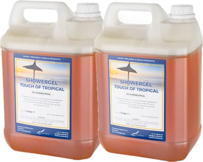 Douchegel Touch of Tropical 5 liter - set van 2 stuks - Showergel - Navulling