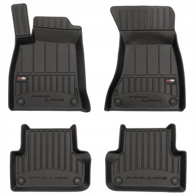 Frogum No.77 - Automatmatten passend voor Audi A5 F5 Sportback vanaf 2016 - 3D Korfmodel - TPE Rubber - Zwart