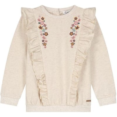 Prénatal baby sweater Light Brown Melange 56 dames