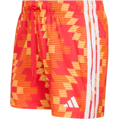 Adidas Sportswear Football-Inspired Graphic Zwemshort 5-Inch - Heren - Oranje