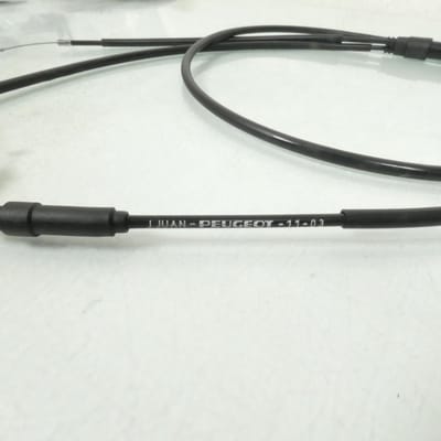 Câble d'accélérateur complet origine pour scooter Peugeot 80 SV 735931 Neuf