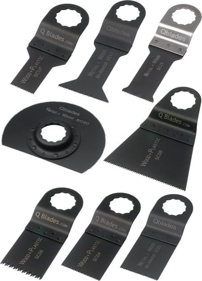 Q Blades Zaagbladset SC90 tbv hout en metaal