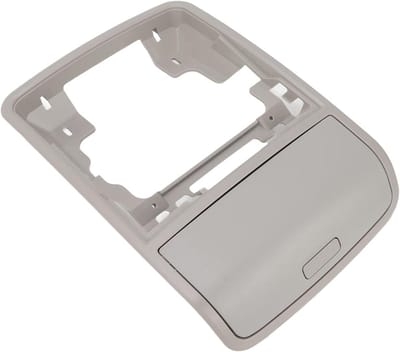Auto Zonnebrilhouder - Brillenkoker Dak - Veilig Opbergen - Gedempt Openen - 29x20x6 cm - Grijs