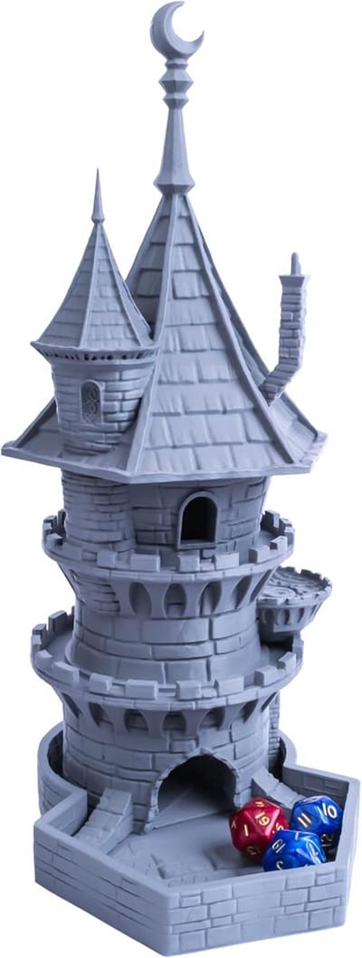 Magische Dobbelsteentoren voor RPG, Dungeon Crawlers en Bordspellen