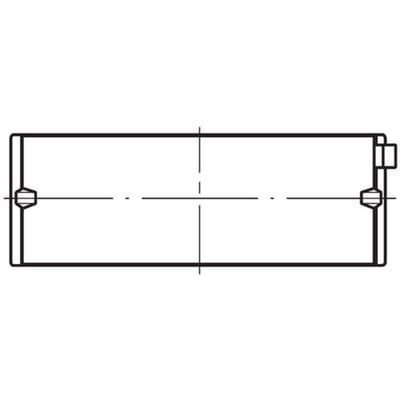 Hoofdlager MAHLE 037 HL 21040 050