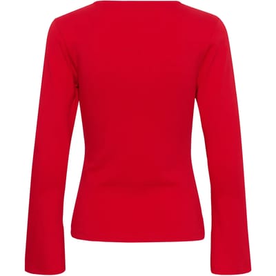 Flared Lange Mouwen T-shirt Dames KAFFE Jamilla