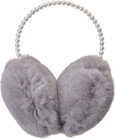 Clayre & Eef Oorwarmers Meisjes one size Grijs Polyester