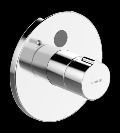 Hansa Electra - Elektronische inbouw douchekraan met thermostaat, netvoeding, chroom 80909001