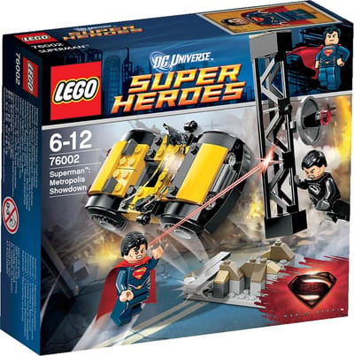 LEGO DC Comics Super Heroes Superman: Metropolis Showdown, Bouwpakket, 6 jaar, 119 stuk(s)