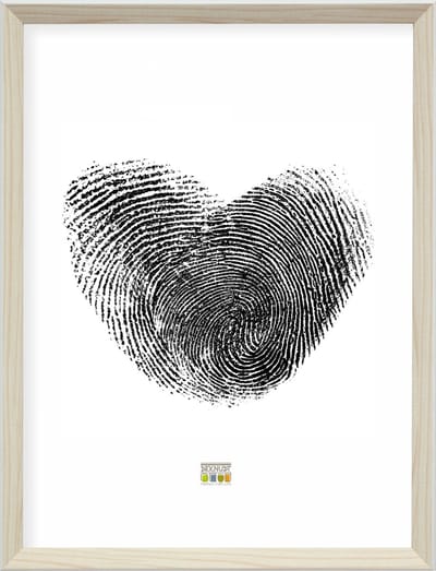 Deknudt Frames fotolijst S46CH1 - naturel met wit randje - foto 30x45