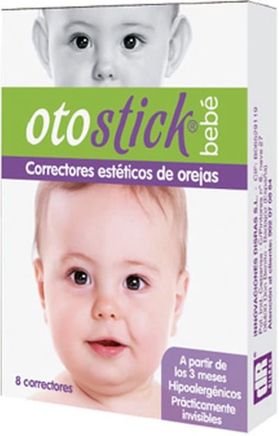 OTOSTICK - Oorcorrectie Stickers - Flapoorstickers - Voor baby's en kinderen tot 4 jaar - 8 stuks