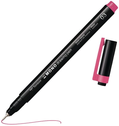 Tombow Mono Fineliner - 03 - 0.38 mm - Fijne punt - Roze