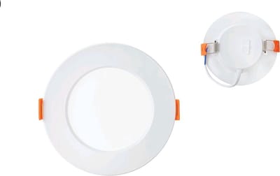 ALEXIS - LED inbouwlamp - 6W - Aanpasbare Kleur CCT - 510 Lumen - Rond - Mat Wit - Buiten Diameter 108 mm