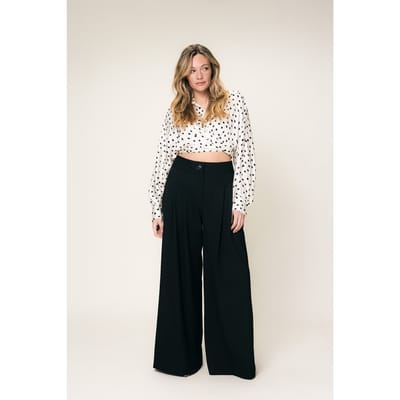 VIVEH Acer Top Agaat Maat: 38 | Blouses Outlet | Dames | Zwart