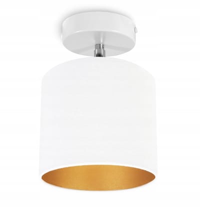 Light-Home Mediolan – Hanglamp/Plafondlamp – Goud Velours – Moderne Stijl – E27