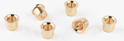 Fender 18876049 Gouden String Ferrules voor Telecaster - Set van 6