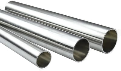 Roestvrijstalen Buis - Metaal Rohr - Industriële Toepassingen - Naadloze Constructie - 500mm x 60mm - Zilverkleurig