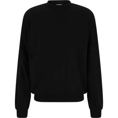 Urban Classics Light Terry Crew Sweatshirts zwart S - Katoen - Basics