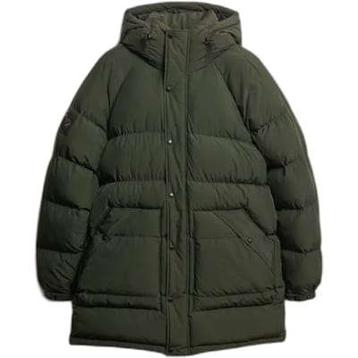 Superdry - XPD Lange Gewatteerde Parka Jas - Heren - Gewatteerde jassen
