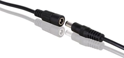 Velleman DC VOEDINGSCONNECTOR MET KABEL (MANNELIJK-VROUWELIJK)