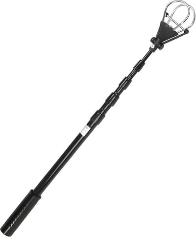 Golfbal Retriever - Ballenhengel Ballenvanger - Ballen Terughalen - Telescopisch Uitschuifbaar - Tot 185 cm - Zwart