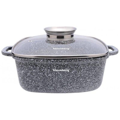 Klausberg 7529 - Marmerlook pan - 22 cm - 3.7 liter