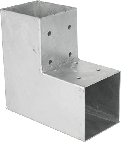 Pergola Hoekverbinding voor 9 x 9 cm palen Kubus model | Per stuk