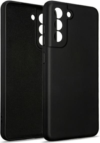 Beline Siliconen Hoesje Samsung M53 M536 zwart/zwart