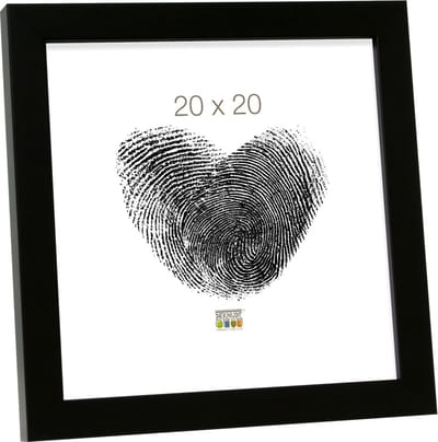 Deknudt Frames fotolijst S40RK2 - zwart - voor foto 20x20 cm