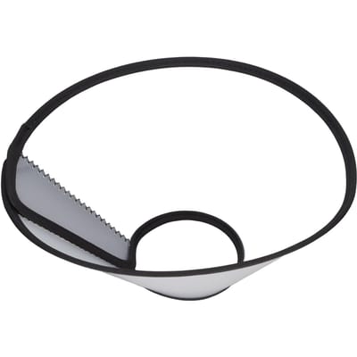 Collerette Cône pour Animaux de Compagnie Ajustable Empêche la Morsure Protecteur Translucide Après Chirurgie Collerette de Récupération pour Chien Chiot Chat 1#
