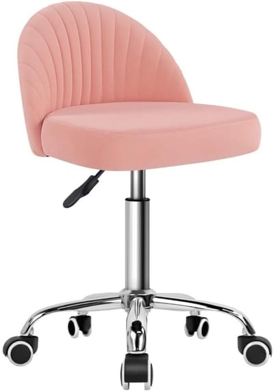 MKSS® Make up Stoel - Kaptafel Kruk - Visagie - Roze