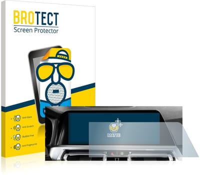 BROTECT - Screenprotector voor BMW 3 G20 Limousine 2018 Infotainment System - Folie Beschermfolie matte