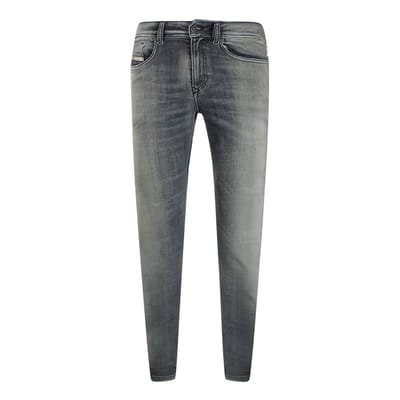 Diesel 1979 Slanke Grijze Denim Broek