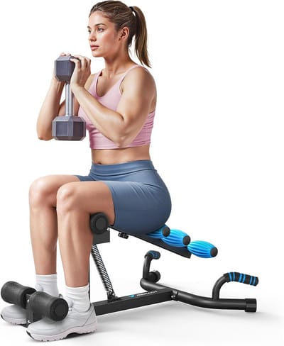 Squat Machine voor Thuis, Gym Apparatuur met 3 Weerstandsniveaus en Tot 136 KG, Veilig en Gemakkelijk in Gebruik, Squat Trainer voor Fitness en Krachttraining - Zwart