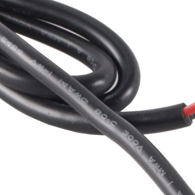 2-Pack DC 15A Hoekige Pigtail Voedingskabel – 5.5 x 2.1mm Mannelijk naar 2-Kern Blinde Eind (voor CCTV Camera, 90° Verlenging/Herstel)