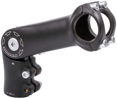 M-wave 140e 31.8 Mm 1.1/8´´ Fiets Stuurpen Zilver 110 mm / 0º/+90º