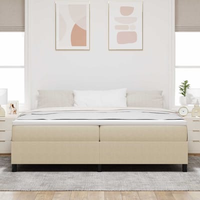vidaXL - Platformbedframe - Grijs - Groen - 200 - x - 200 - cm - Corduroy - stof