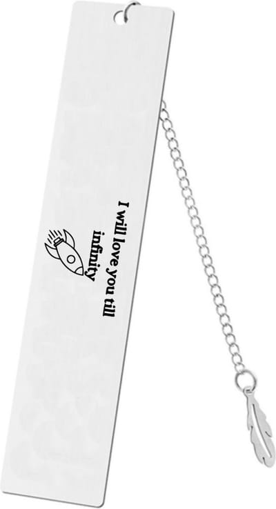 Akyol - i will love you till infinity boekenlegger - Liefde - familie vrienden - cadeau