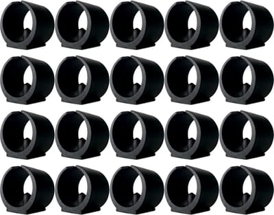 20x Kunststof Buisdoppen voor Ronde Poten, Meubelglijders, 22 mm