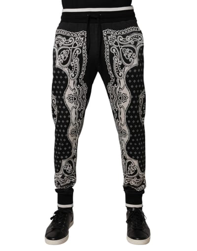 Paisley Print Sweatpants