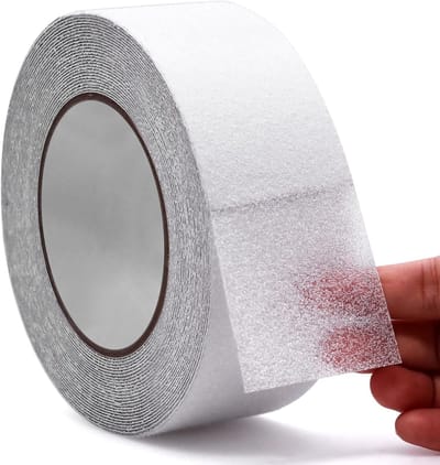 Transparante Antislip Tape 10m x 5cm - Zelfklevende Waterdichte Antislipstrips voor Trappen en Vloeren Binnen en Buiten