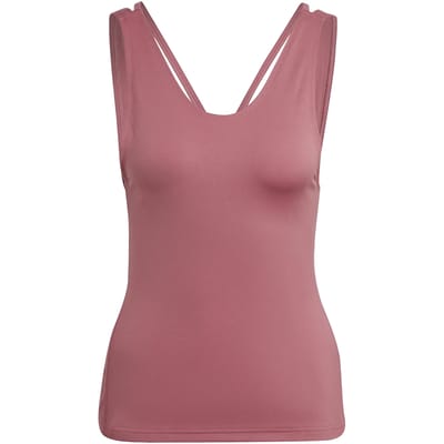 Adidas Yoga St Mouwloos T-shirt Roze M Vrouw