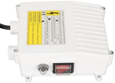 Huishoudelijke Pompcontroller voor Dompelpomp en Diepe Bronpomp - Schakelkast met Thermische Beveiliging en Stroomonderbreker (1100W EU-stekker 220V)