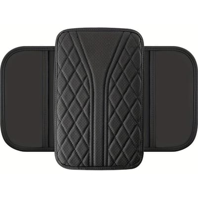Coussin d'accoudoir de voiture avec poche de rangement latérale, Accessoire intérieur de véhicule durable, Accoudoir élégant adapté à divers modèles de voiture, Cadeaux de Noël