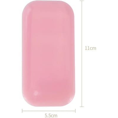 Voorhoofd Sticker Pad Roze Transparant Siliconen Wimpers Lade Houder Wimper Enten Stand Make-up Tool roze