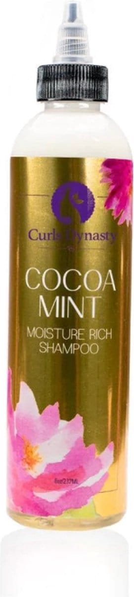 Curls Dynasty Cocoa Mint Moisture Rich Shampoo 8oz