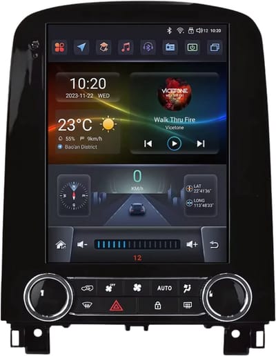 Autoradio met bluetooth - Carplay - Voor Renault Scenic (2013-2024) - Geschikt voor Apple en Android - Stereo - Navigatie - Navigatiesysteem auto - 4GB 32GB