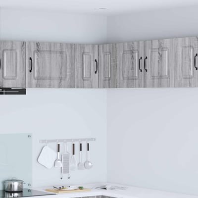 vidaXL - Vaatwasserpaneel - Kalmar - Grijs - Sonoma - 57 - x - 57 - x - 40 - cm