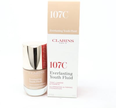 Clarins Everlasting Youth Fluid Illuminating & Firming Foundation 107C